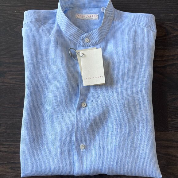 Luca Faloni Versilia Linen Shirt - Picture 1 of 5